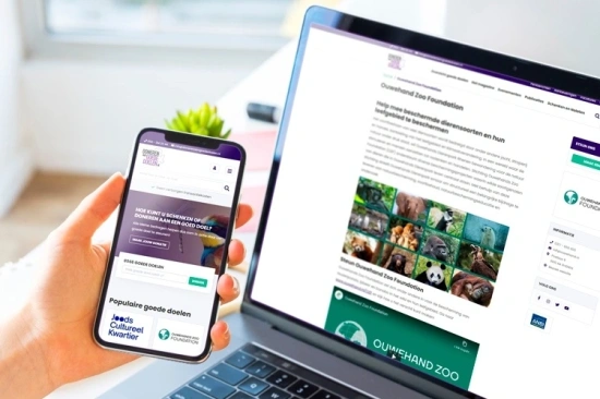 Maatwerk portal voor alle goede doelen in Nederland