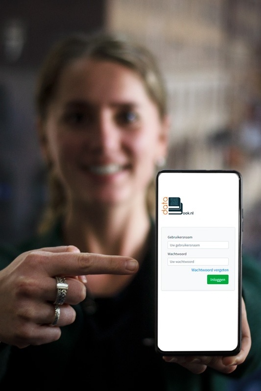 Mobiel vriendelijk logboek voor Databook®