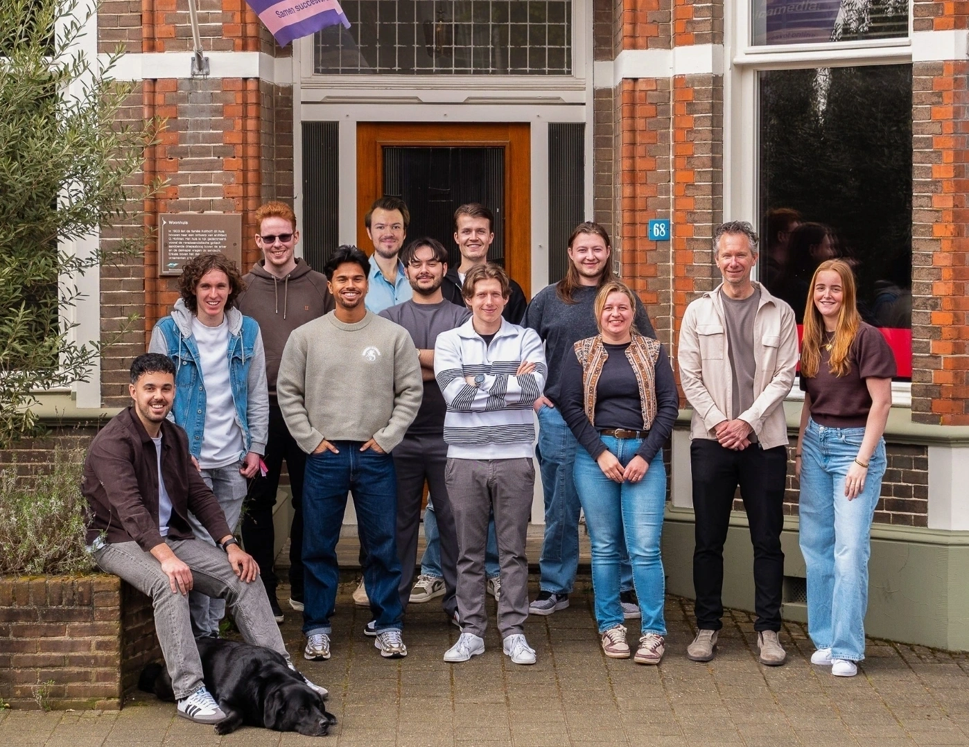 Teamfoto van Ittica Media