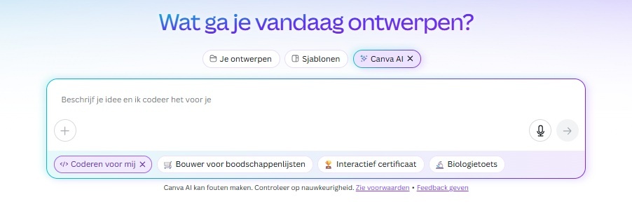 Canva code